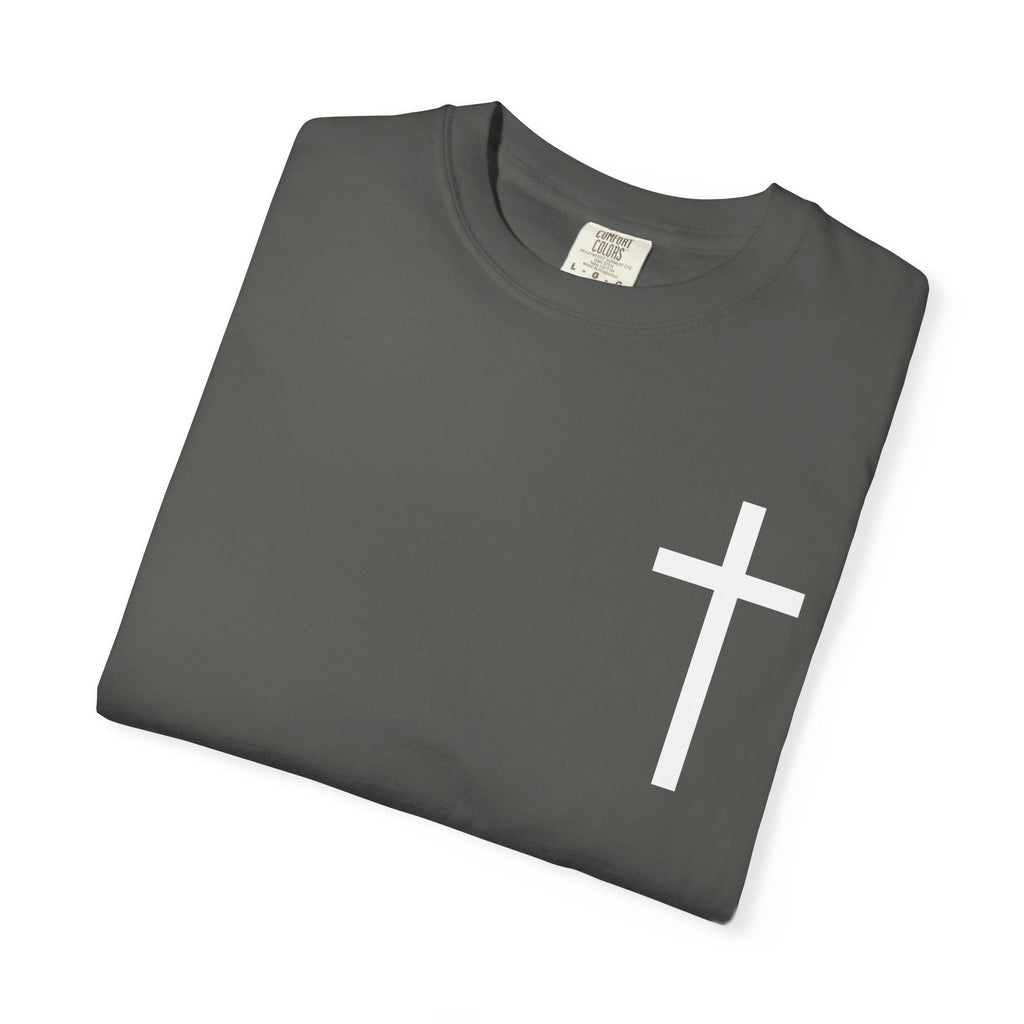 Proverbs 21:31 Knight Cross T-Shirt — Christian Faith Armor Tee