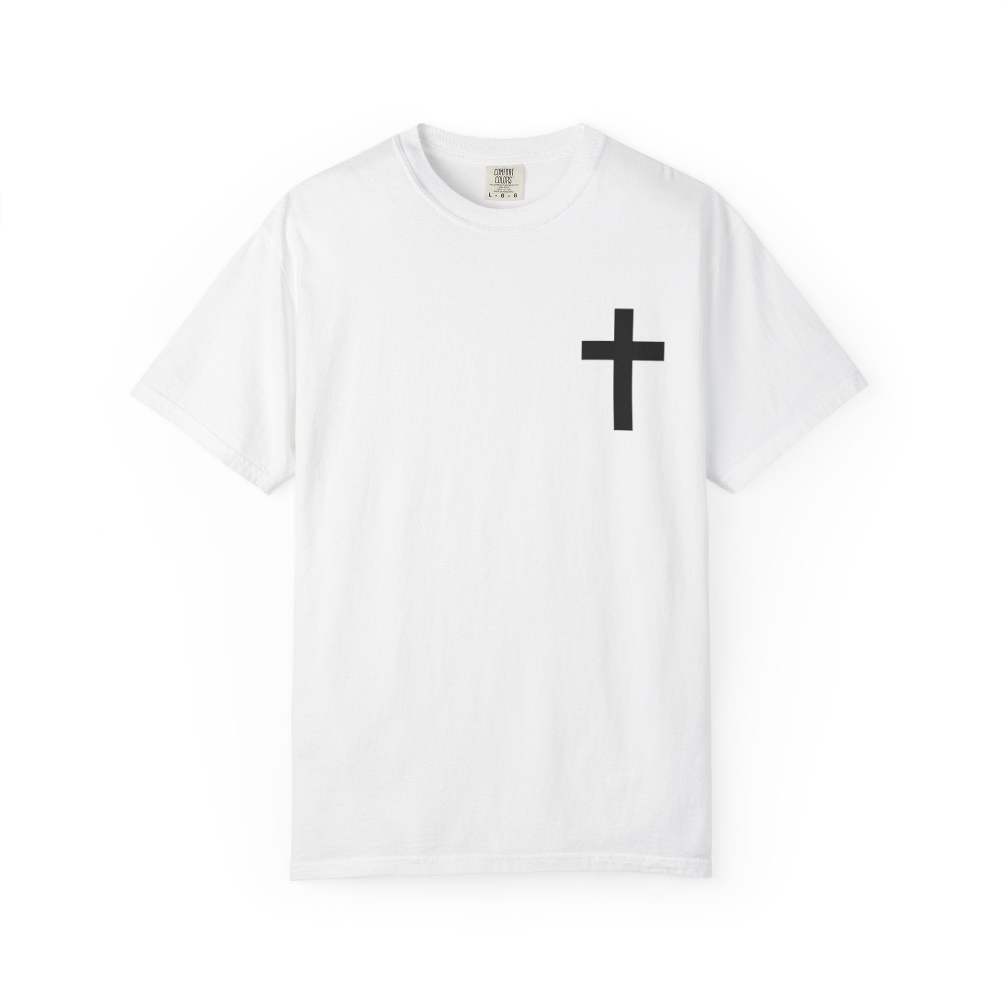 Proverbs 21:31 Knight Cross T-Shirt — Christian Faith Armor Tee