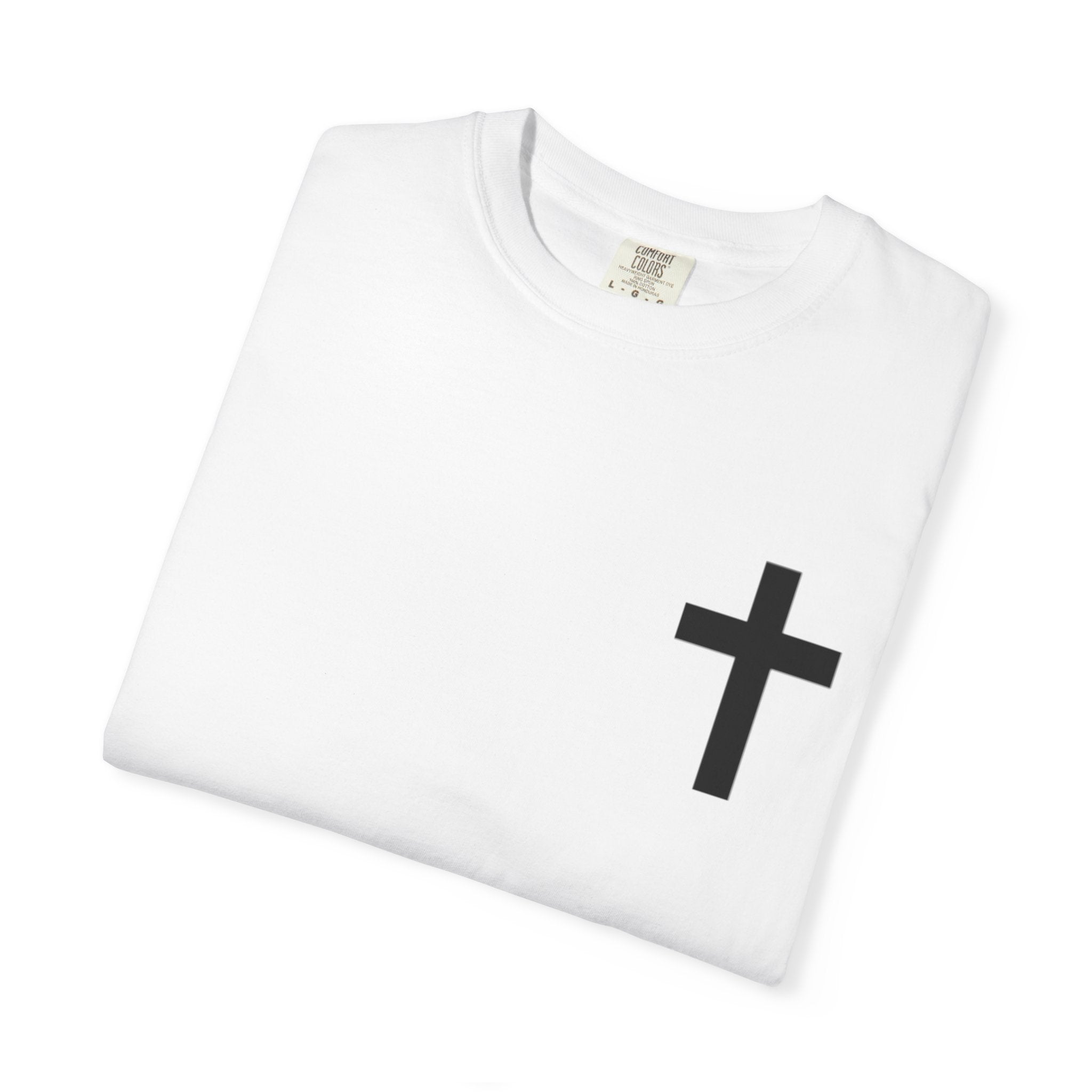 Proverbs 21:31 Knight Cross T-Shirt — Christian Faith Armor Tee