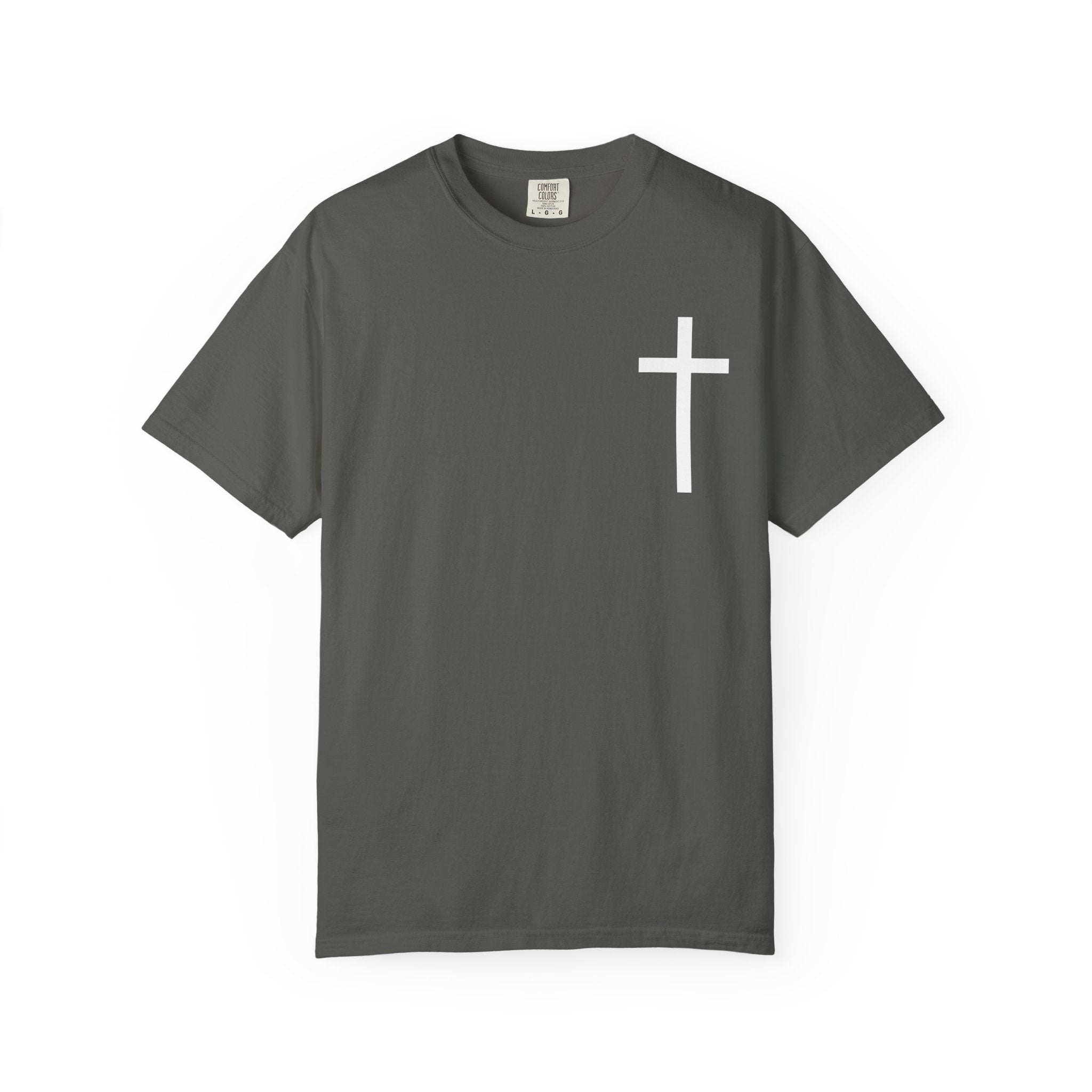 Proverbs 21:31 Knight Cross T-Shirt — Christian Faith Armor Tee